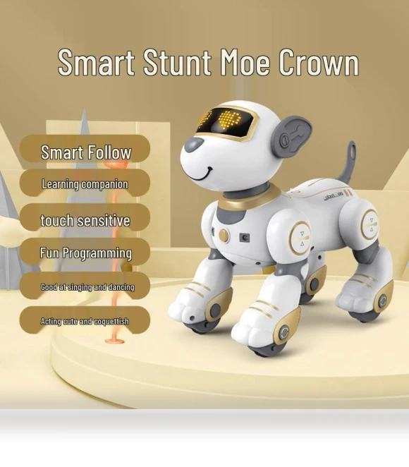 Educational Smart Robot Dog Toy — Interactive Learning Devices, Super Go