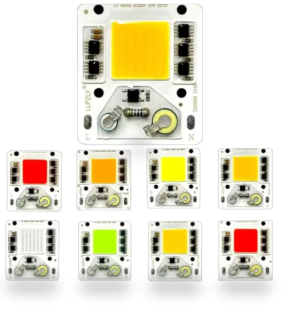 LED 50W COB Light Source — Bay Lighting, GuangZhouZhenqin