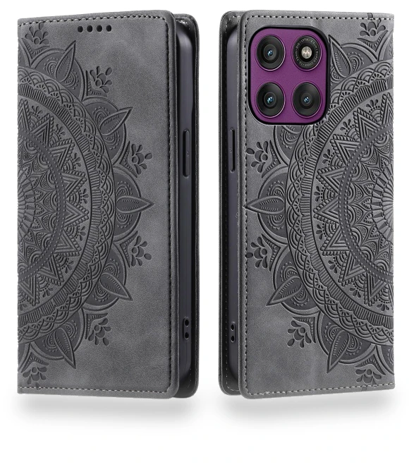 Magnetic Closing Leather Phone Cover — Flip Cases, Smartwatch 2025