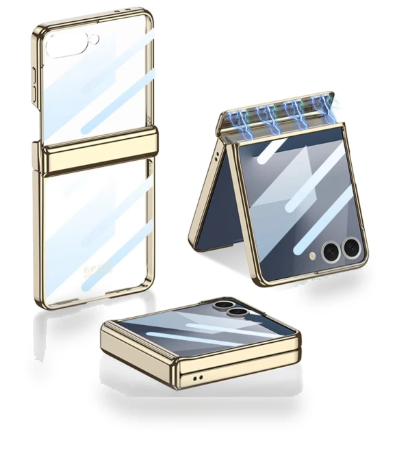 Hinge Protection Case with Tempered Glass — Basic Cases, Smartwatch 2025