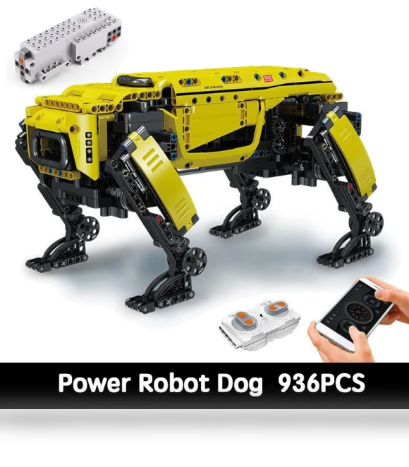 RC Power Robot Dog Building Blocks — Construction Kits, SAMS Online