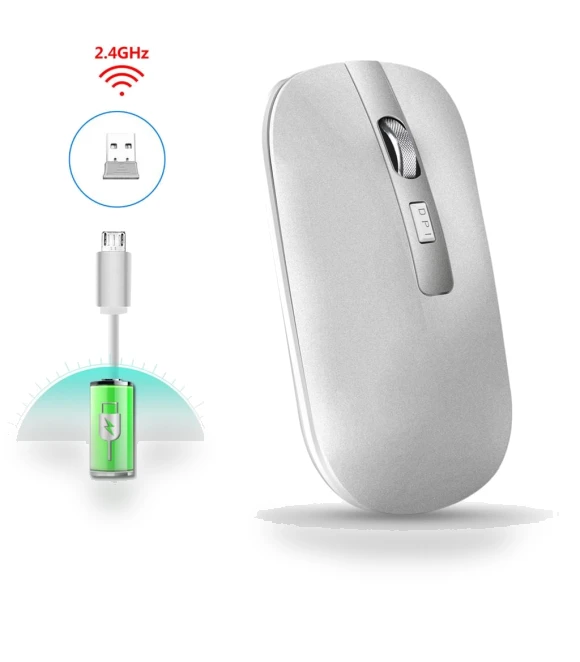 Rechargeable Wireless Mouse — Mouse Pads, Uav parts center