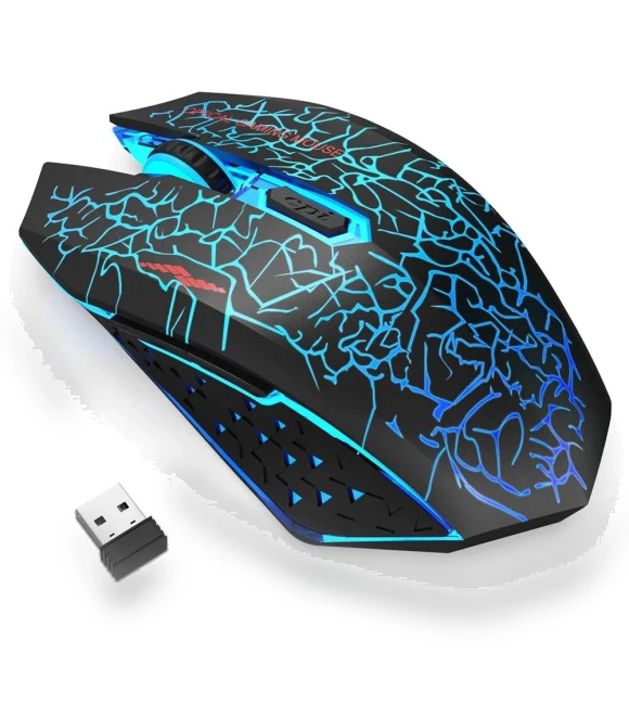 Rechargeable Wireless RGB Mouse — Mouse Pads, Uav parts center