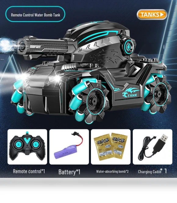 Remote Control with Gesture Sensor and Water Bombs — Interactive Figures & Robots, AI Supermarket