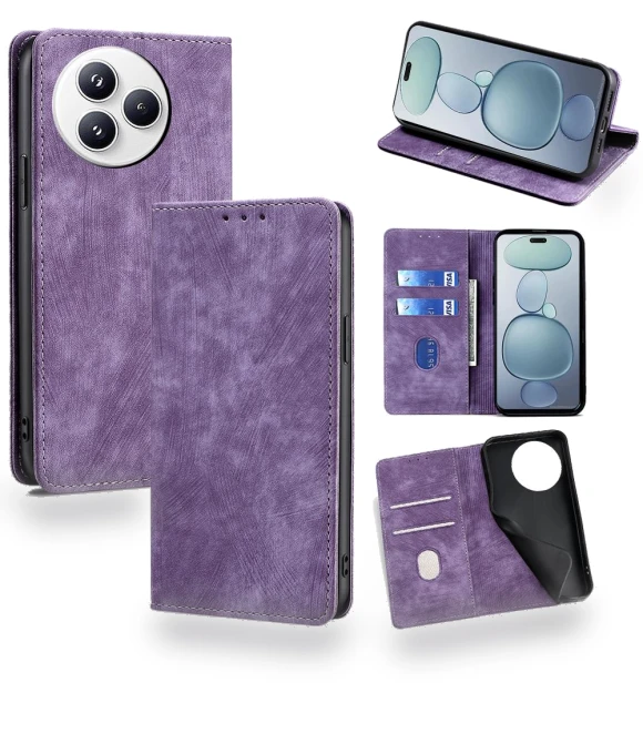RFID Blocking Wallet Foldable Stand Leather Phone Cover — Phone Accessories, Smartwatch 2025
