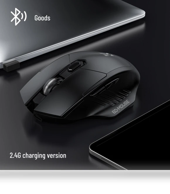 Silent Bluetooth Dual-Mode Lightweight Esports Mouse — Mouse Pads, Super Buyer