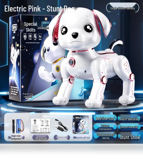 Smart Robotic Dog Toy — Interactive Animal Companions, Toys Space