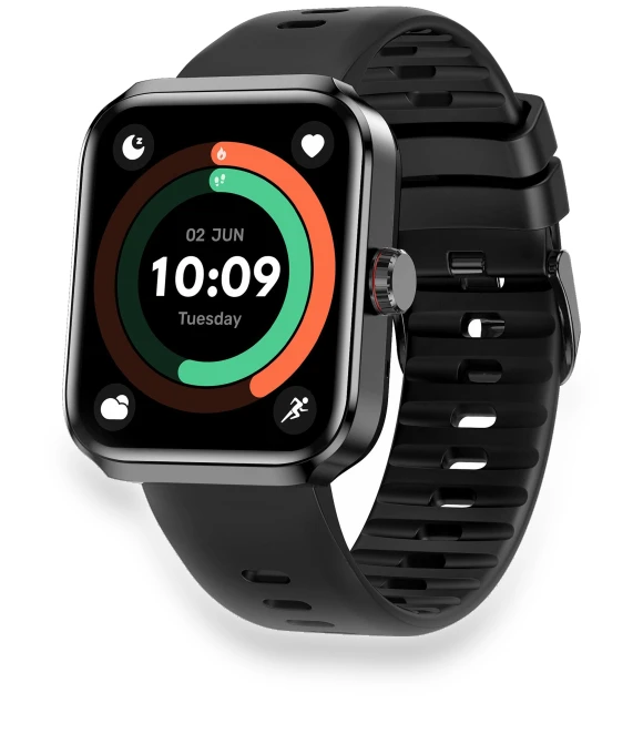 Smart Watch with Square AMOLED Touchscreen — Smartwatches, Tiktkkkk