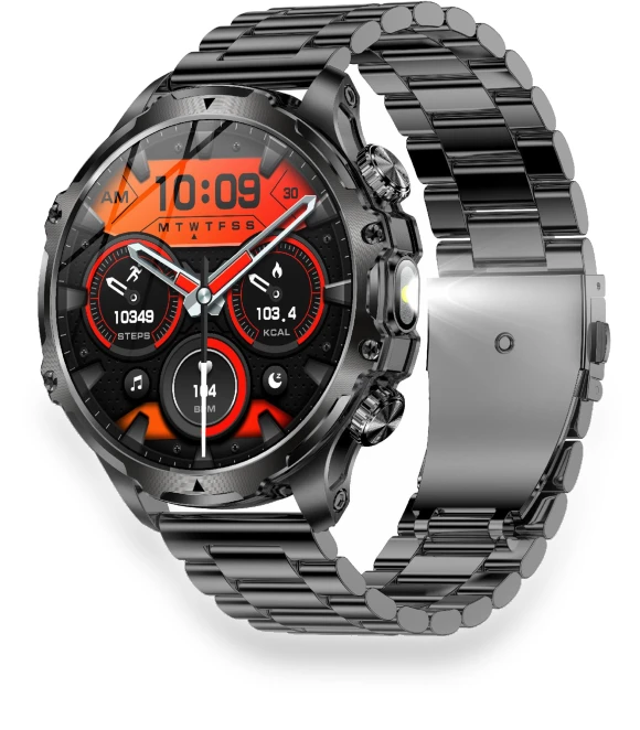 Steel Strap Smart Watch — Smartwatches, Tiktkkkk