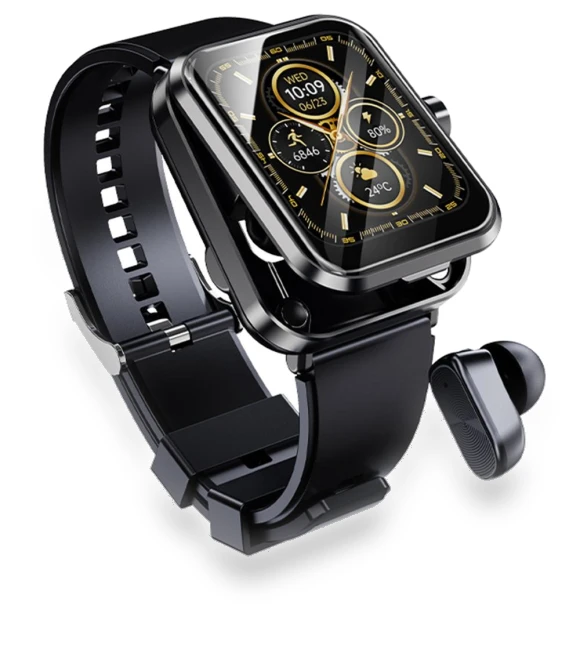 Smart Watch with Bluetooth Earbuds — Wearable Accessories, Tiktkkkk
