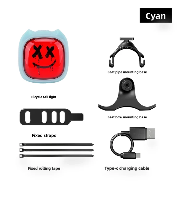Bicycle Sensor Taillights — Bike Light Sets, JOHO - CarGear