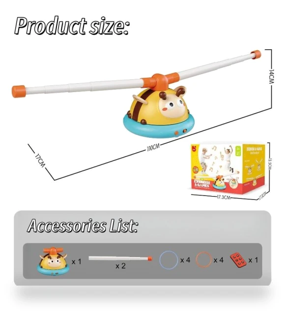 Ladybug Sports Machine Sensory Integration Training Toy — Infant & Early Childhood Playthings, JOHO - CarGear