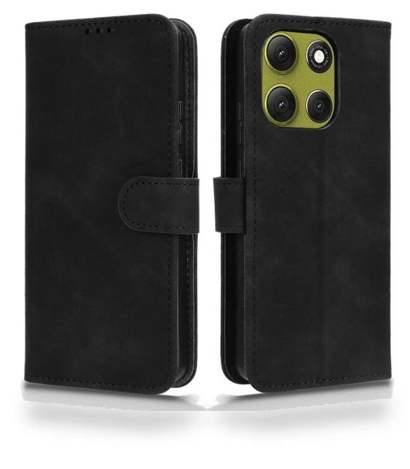 Leather Case Skin Feel Anti Drop Wallet Flip Phone Cover — Flip Cases, Smartwatch 2025