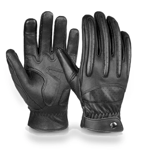 Motorcycle Smartphone Leather Gloves — Gloves, JP Create mege