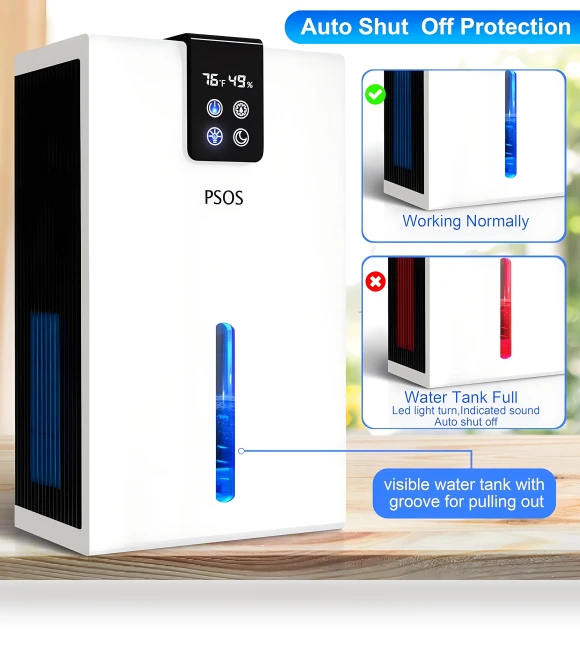 Portable Dehumidifier — Air Moisture Control, First choice