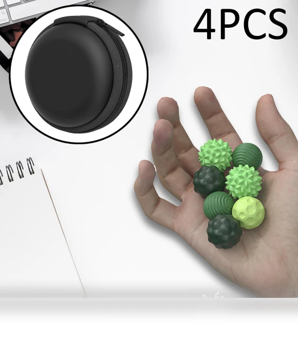 Silicone Touch Sensory Balls Set — Baby Balls & Playtime Essentials, Love DIY