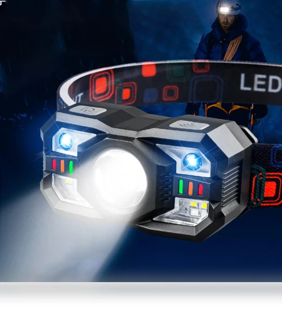 Smart Induction Headlight — Flashlights, Yoling