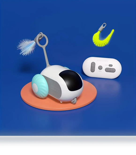 Smart Remote Control Car Toy — Cat Playthings, Lunchi