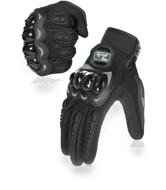 Summer Motorcycle Gloves with Touchscreen, Hard Shell Protection, and Fall Protection — Gloves, the BAY