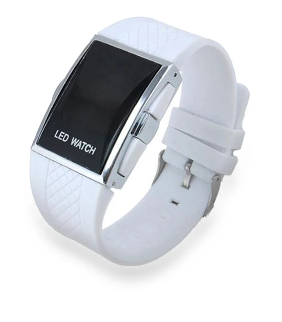 Unisex Smart Square Watch with LED Digital Display — Smartwatches, AVE