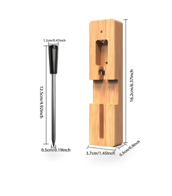 Waterproof Meat Thermometer with Mobile App — Thermometers, Leisure outdoor