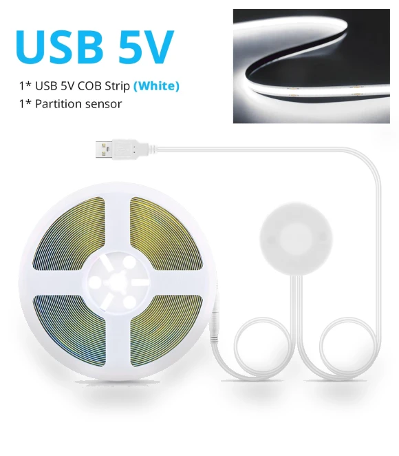 Adjustable Brightness LED Under Cabinet Light — Under-Cabinet Mounts, MALITAI