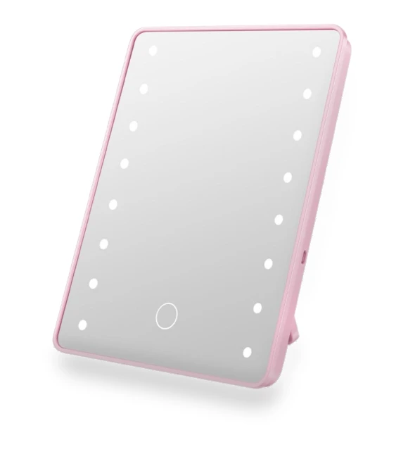 Adjustable Brightness Makeup Mirror — Handheld, allgoodsnews37