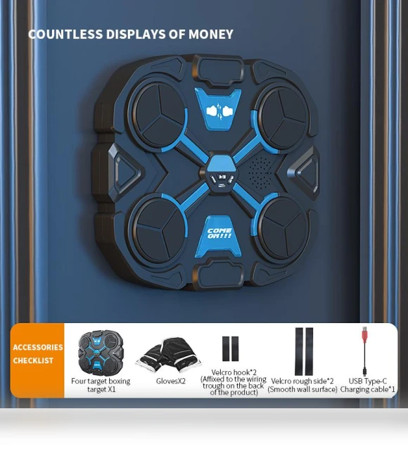 Bluetooth Music Boxing Machine — Fitness Accessories, Fairy Expounds