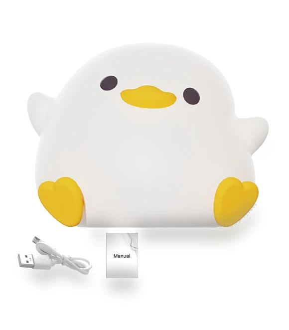 Cartoon Duck Night Light with Touch Sensor — Lamps & Shades, Pleasure Holiday