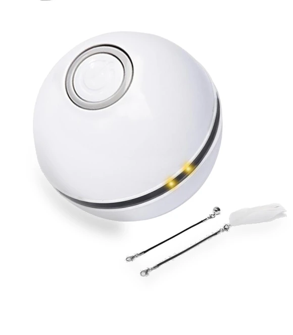 Colorful LED Smart Electric Cat Toys — Balls, JUN JUN