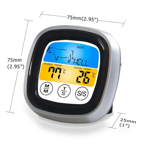 Digital Smart Meat Thermometer — Instant-Read, XYNN