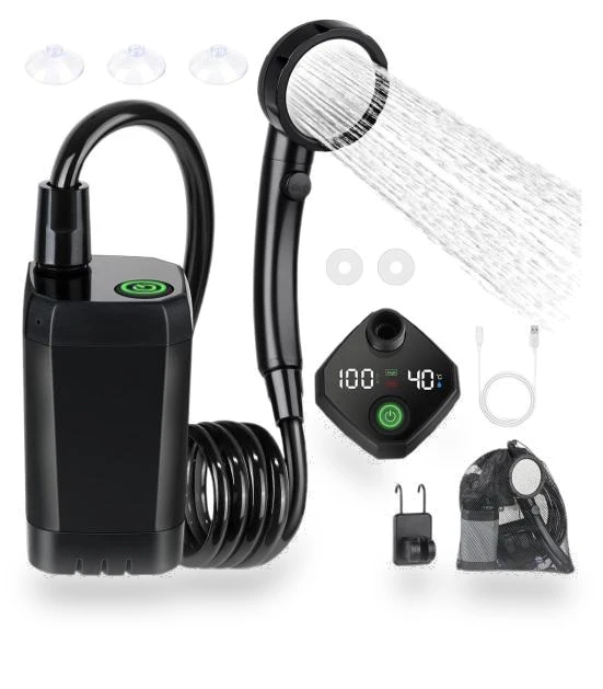 Portable Electric Shower — Outdoor Showers, Party&Festival Supplies