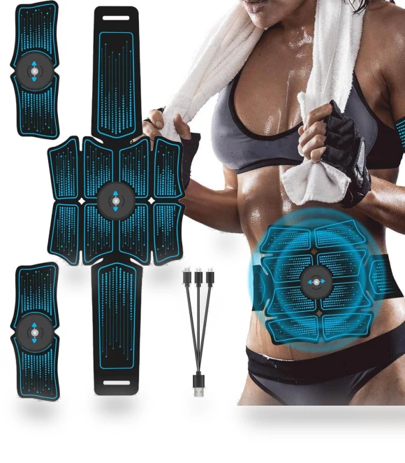 Rechargeable Abdominal Training Patch — Core & Ab Trainers, Sports you