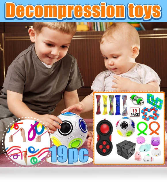Sensory Toy Set for Stress Relief — Blocks, Adore soldier