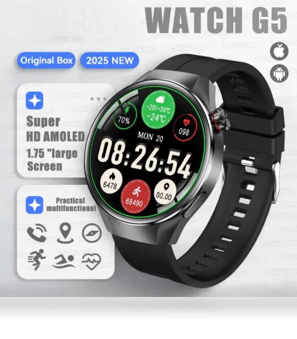 Smart Health Monitoring Watch — Smartwatches, SAMS Online