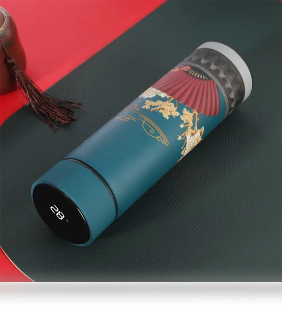 Smart Thermos in Chinese Style — Travel Drinkware, WTEMPO