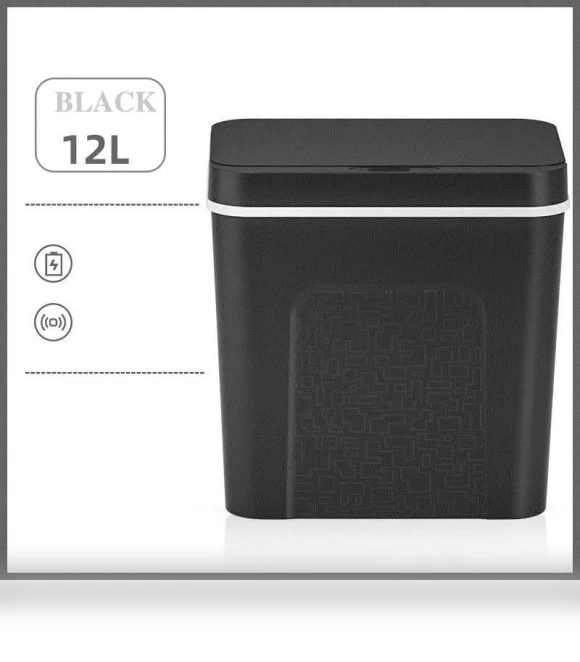 Smart Touch Sensor Trash Bin — Kitchen Cans, WTEMPO