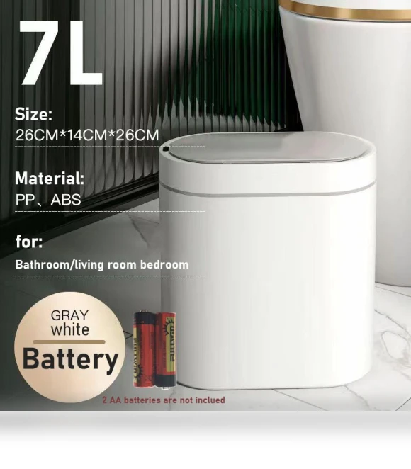 Smart Trash Can — Kitchen Cans, QIANBAIDI