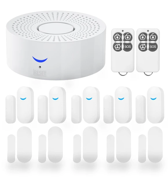 Smart Wi-Fi Alarm System Kit — Smart Home Security, TOMTOP JMS