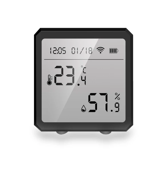 Smart Wi-Fi Temperature and Humidity Sensor — Home Climate Control, TOMTOP JMS