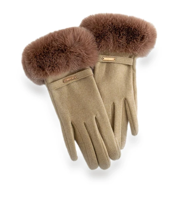 Velvet Driving Gloves — Gloves, iajianga