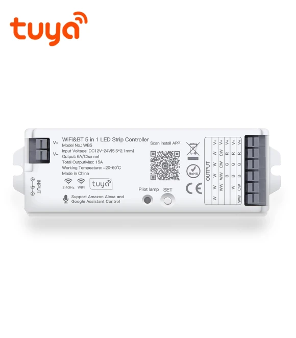 5-in-1 LED Controller — Smart Home Hubs & Controllers, MALITAI