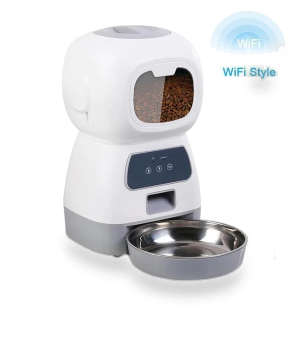 Automatic USB Smart Food Dispenser — Feeders, School Supplies Office Supplies