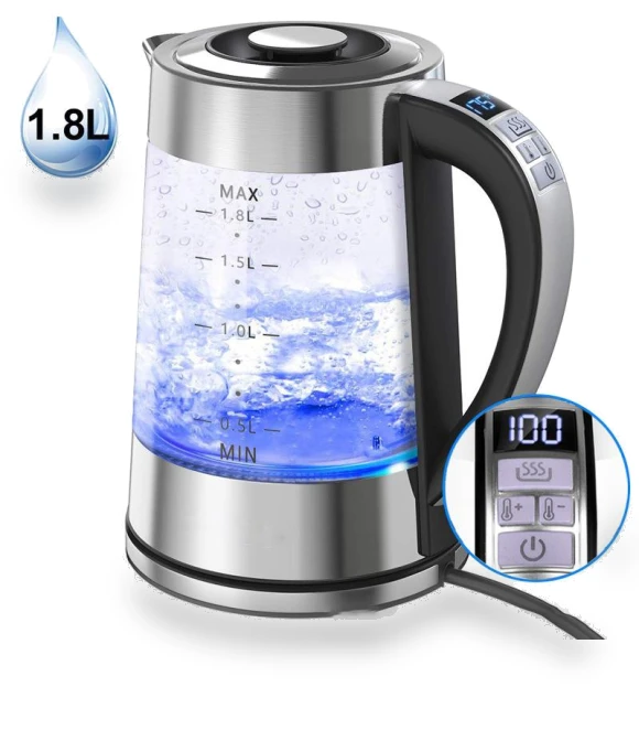 Electric Glass Kettle — Kettles & Tea Machines, MR J