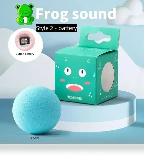 Interactive Cat Toy Ball — Cat Playthings, Pet Zooo