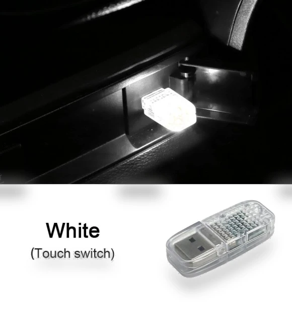 LED Car Interior Lighting — Light Kit, GreensINdoor