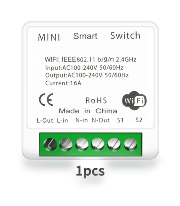 Mini Home Automation Wi-Fi Smart Switch — Smart Home Modules, Febell