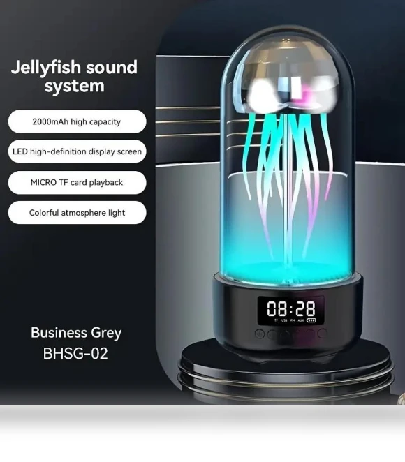 Mini Portable Speaker with Colorful Lamp — Portable Audio, Cosy Homes