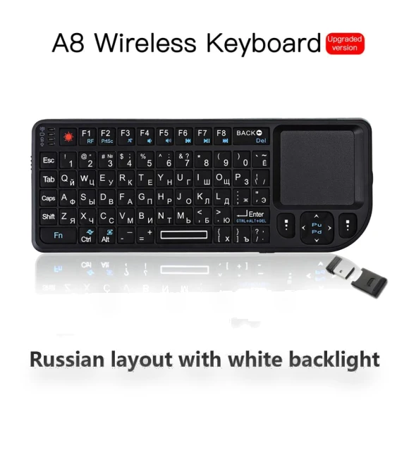 Mini Wireless Keyboard with Touchpad — Keyboards, Meiteai-All