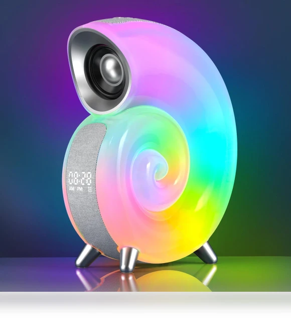 Multifunctional Atmospheric Lamp with Bluetooth Speaker — Alarms & Clocks, SDS003